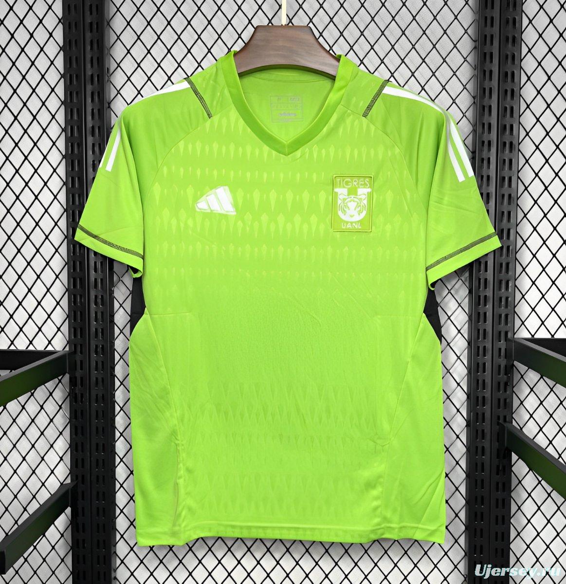 24/25 Tigres UANL Goalkeeper Green Jersey