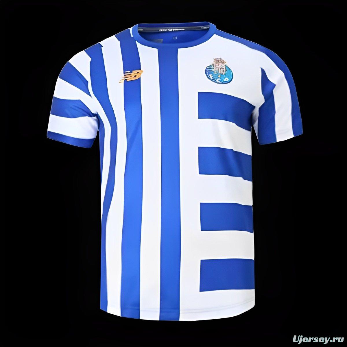 24/25 Porto White/Blue Pre-Match Jersey