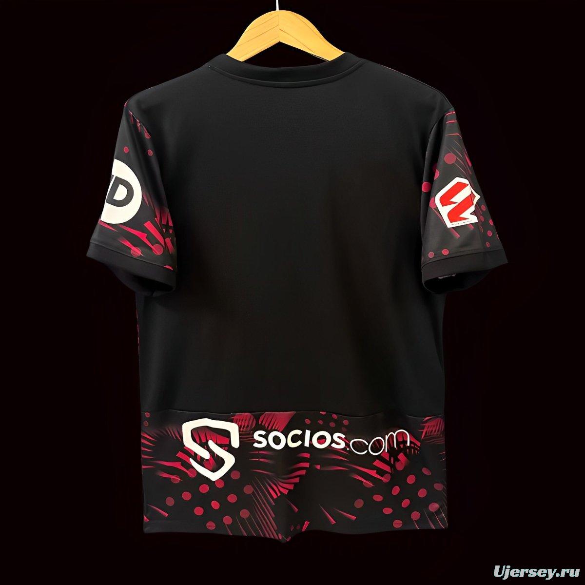 24/25 Sevilla Away Black Jersey