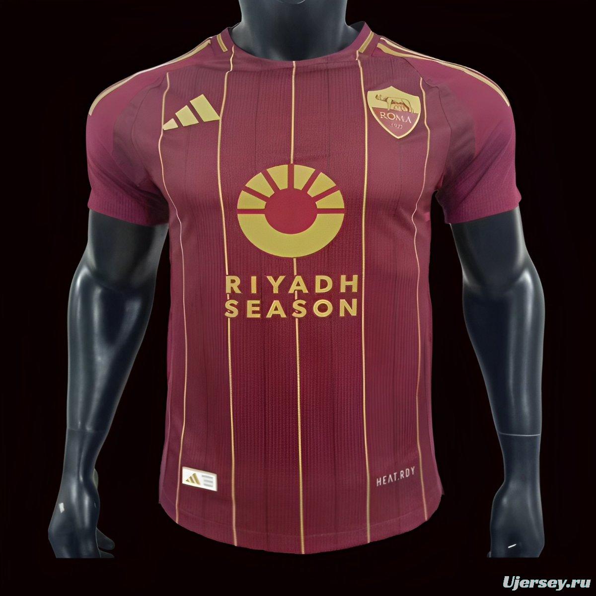 Player Version 24/25 Roma Home Jersey