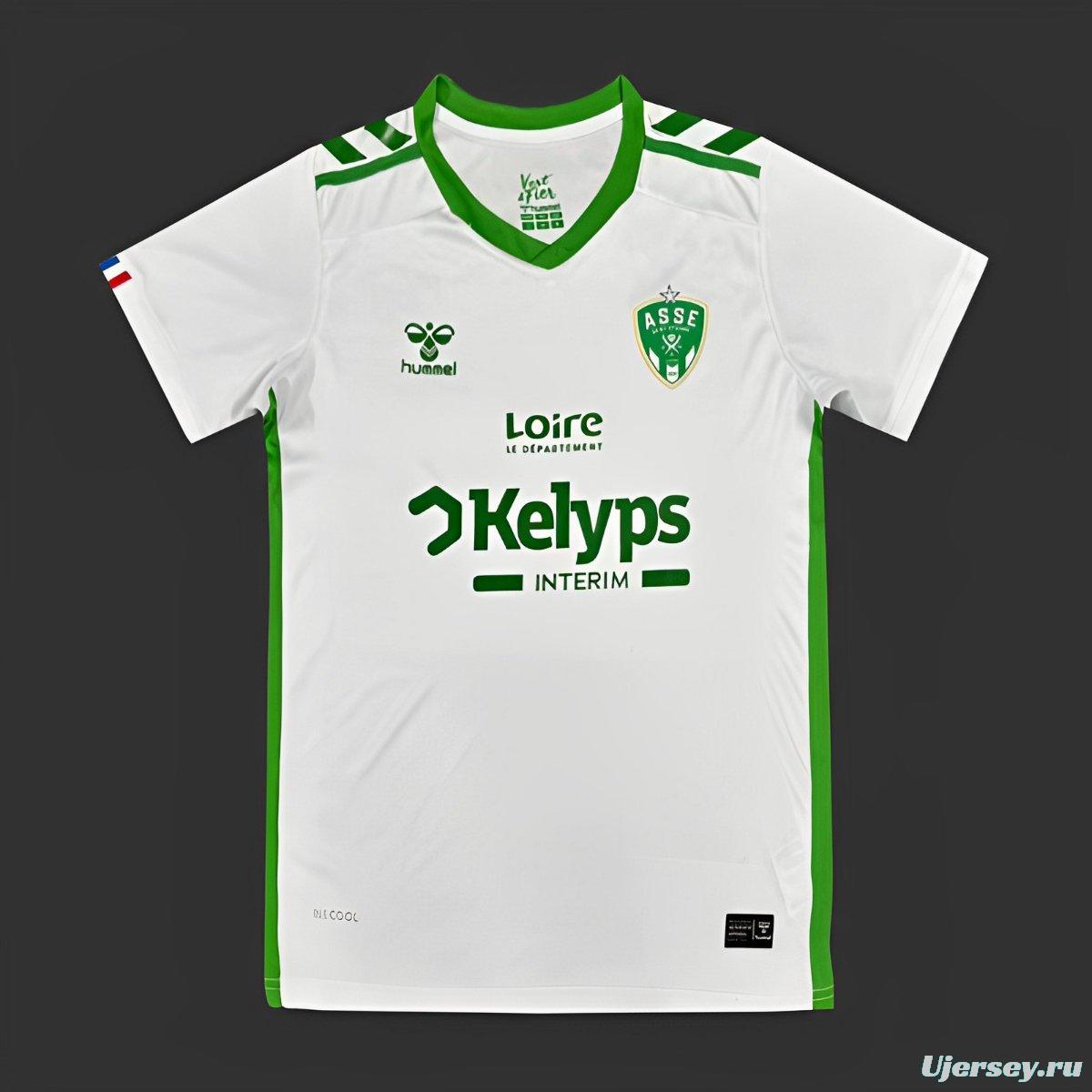 24/25 Saint-Etienne Away White Jersey