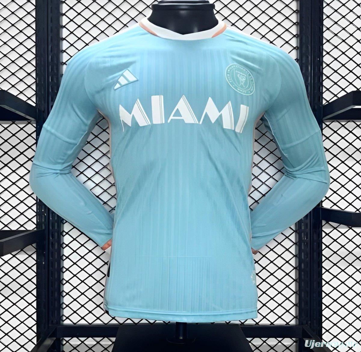 Player Version 24/25 Intern Miami Third Long Sleeve Jersey