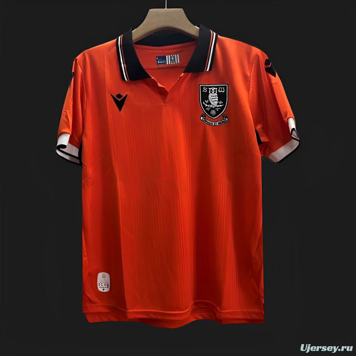 24/25 Sheffield Wednesday Third Orange Jersey