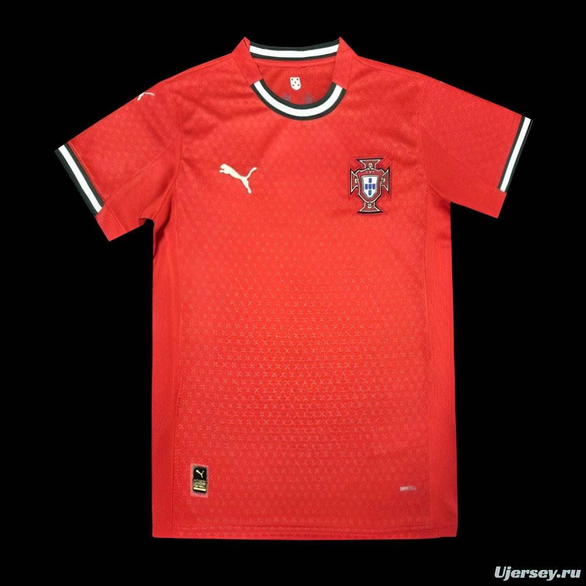 2025 Portugal Home Jersey