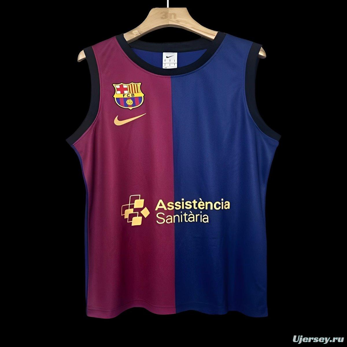 24/25 Barcelona Home Basketball Jersey