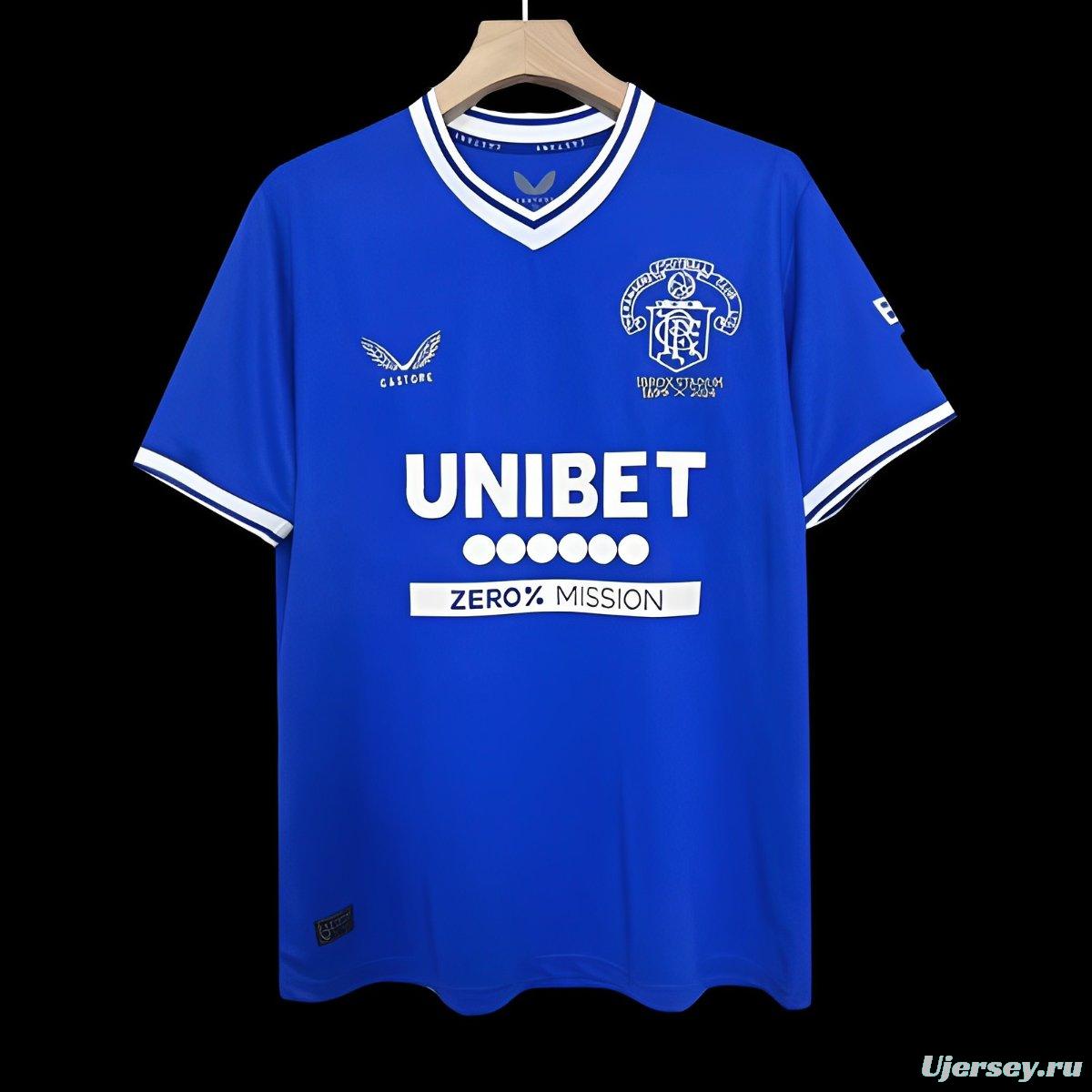 24/25 Glasgow Rangers 125Th Anniversary Jersey