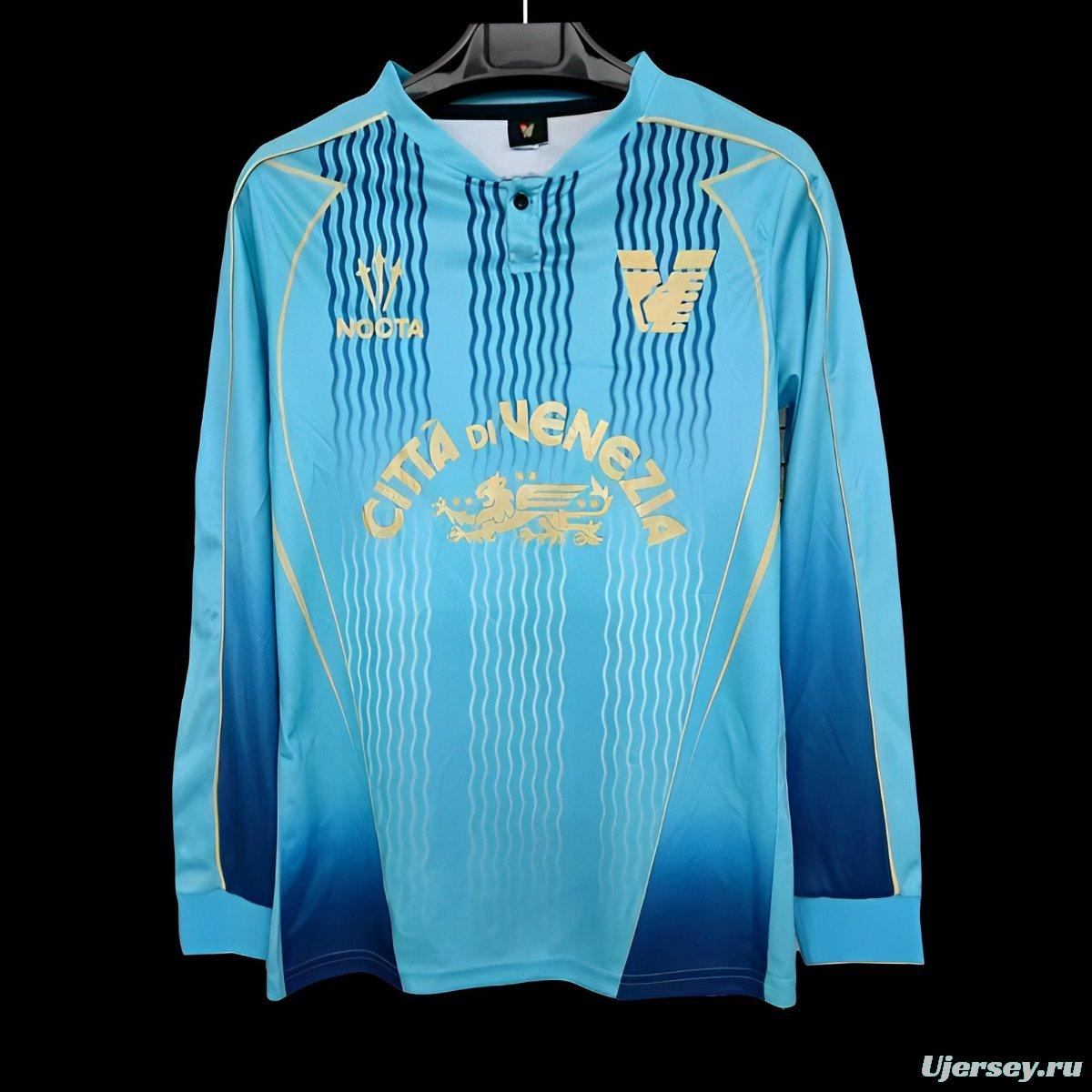 24/25 Venezia Third Blue Long Sleeve Jersey