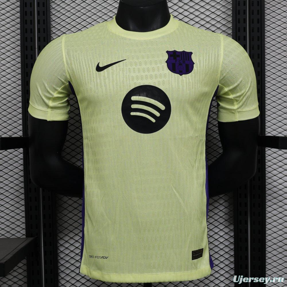 Player Version 24/25 Barcelona 125Th Yellow Special Jersey