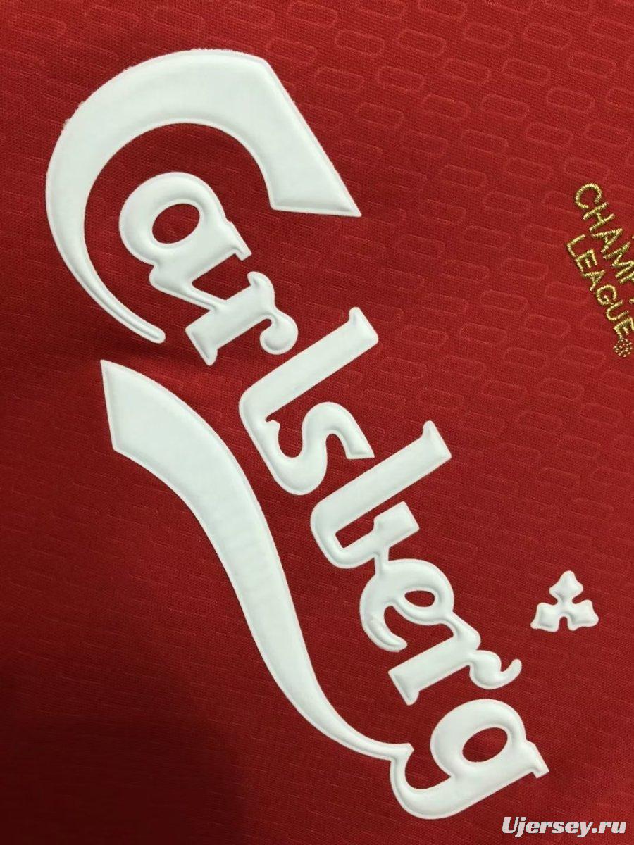 Retro 04/05 Liverpool Home Long Sleeve Jersey