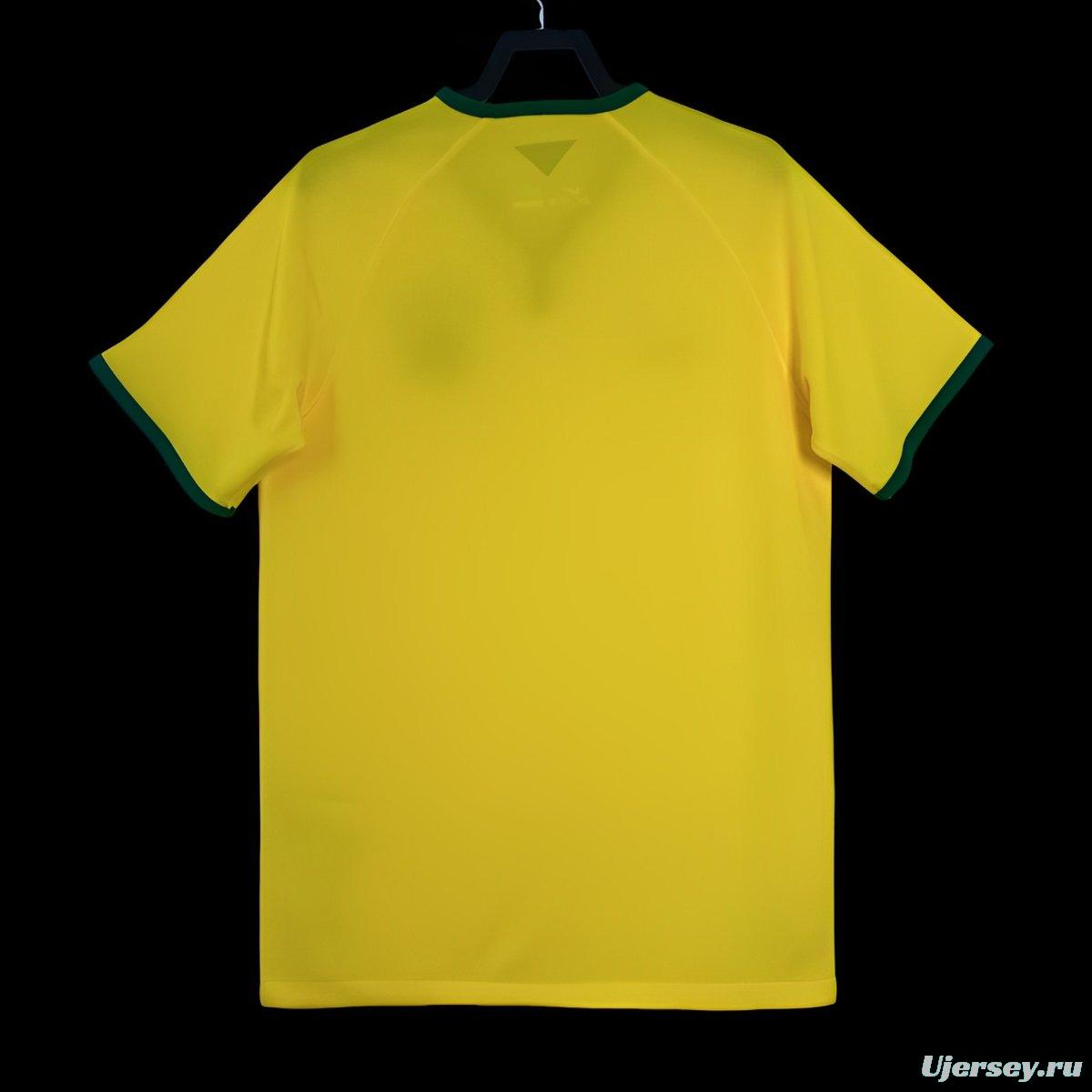 Retro 2014 Brazil Home Jersey