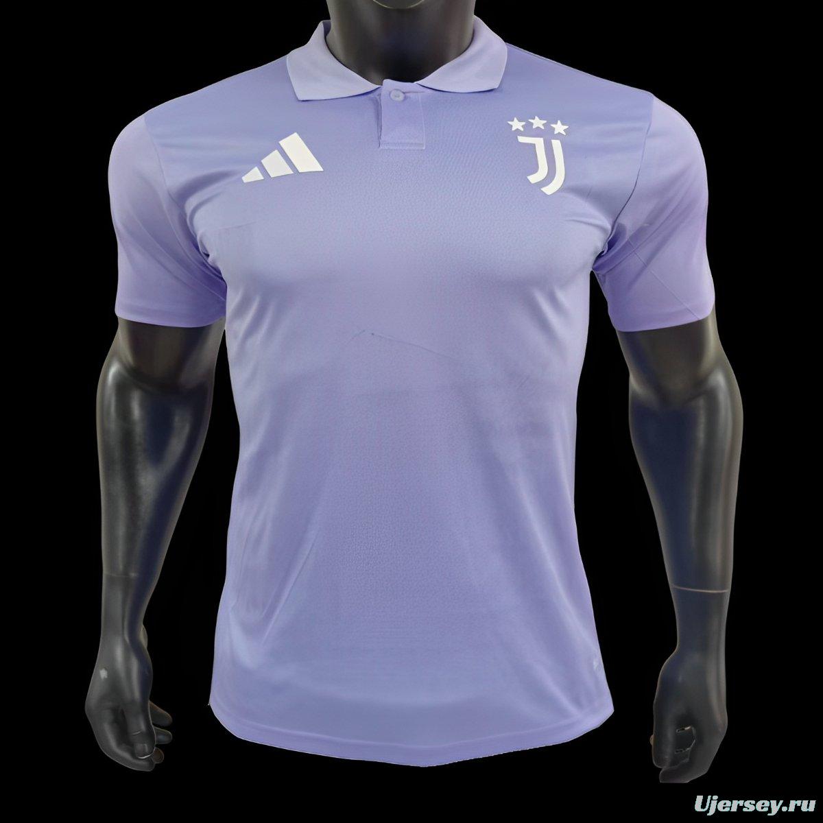 Player Version 24/25 Juventus Pure Purple Polo Jersey