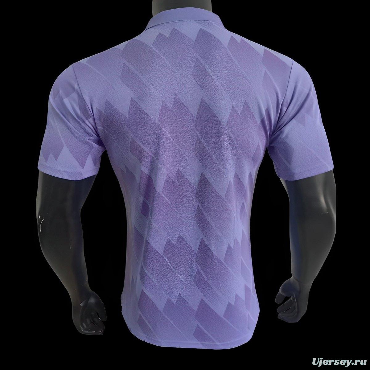 Player Version 24/25 Juventus Purple Polo Jersey