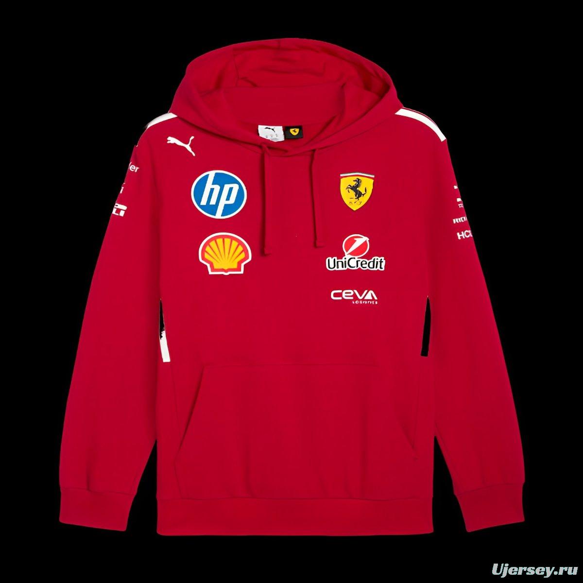 2025 F1 Ferrari Sweatshirt With Hood