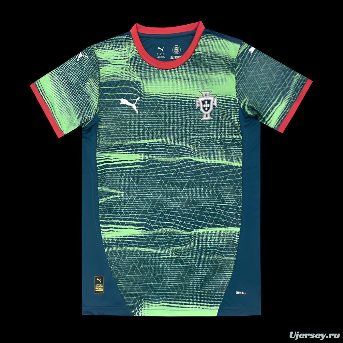 2025 Portugal E-sports Home Green Jersey