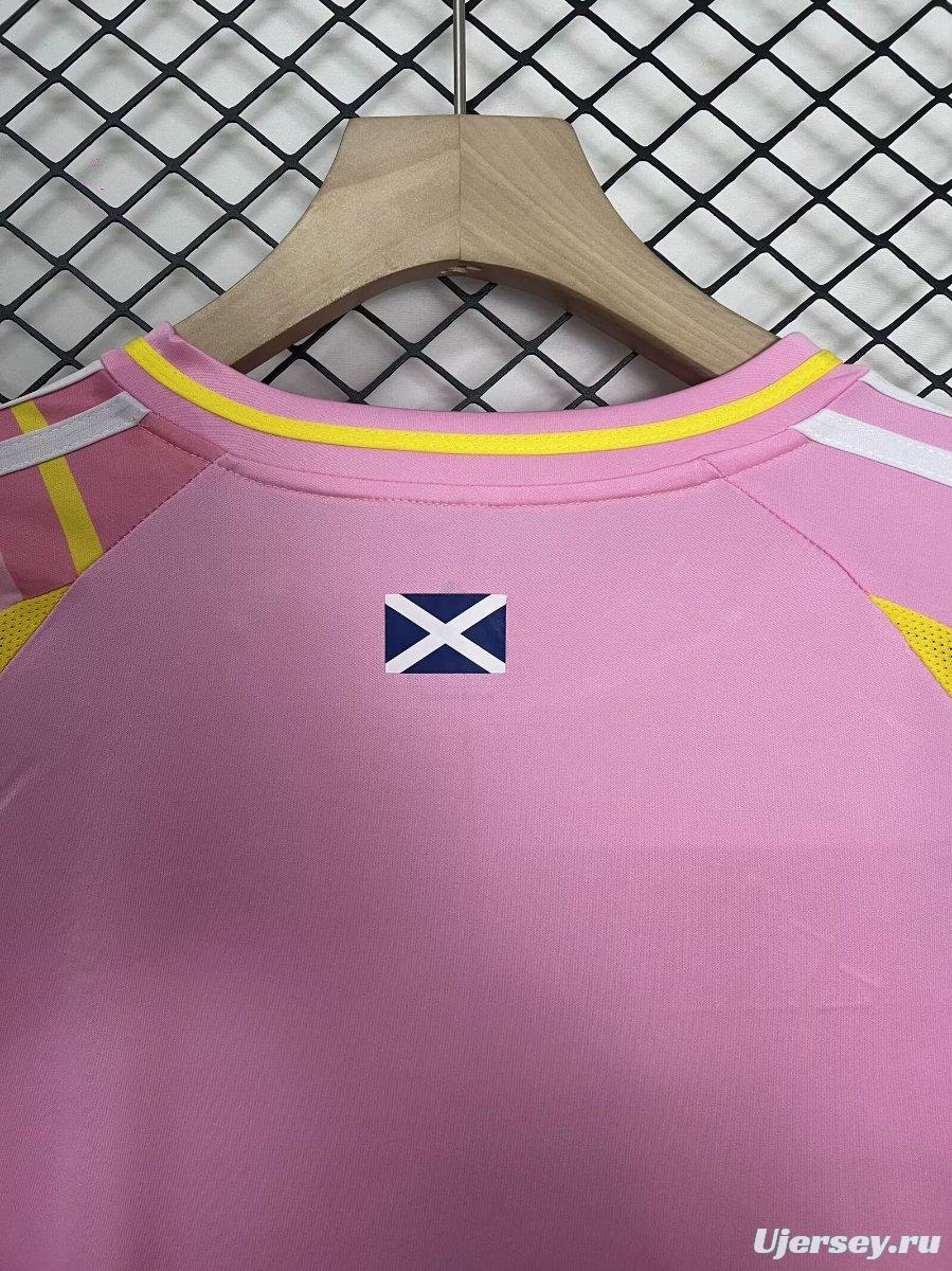 2025 Scotland Away Pink Jersey