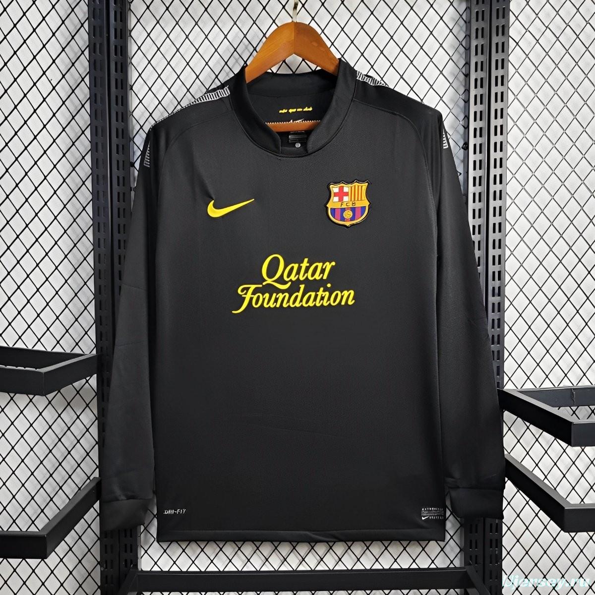 11/12 Retro Barcelona Away Long Sleeve Jersey