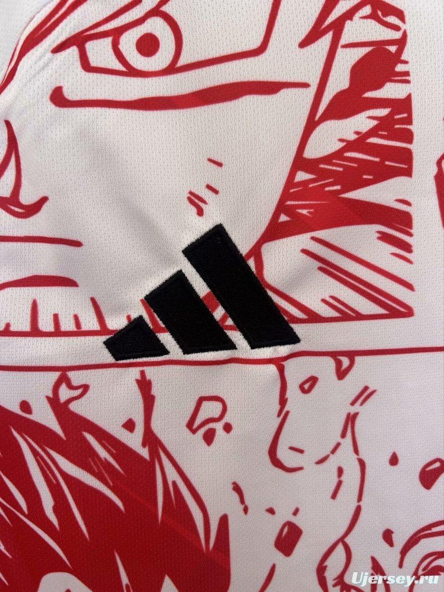 2024 Japan National Team Dragon Ball Z Limited Edition Red/White Jersey