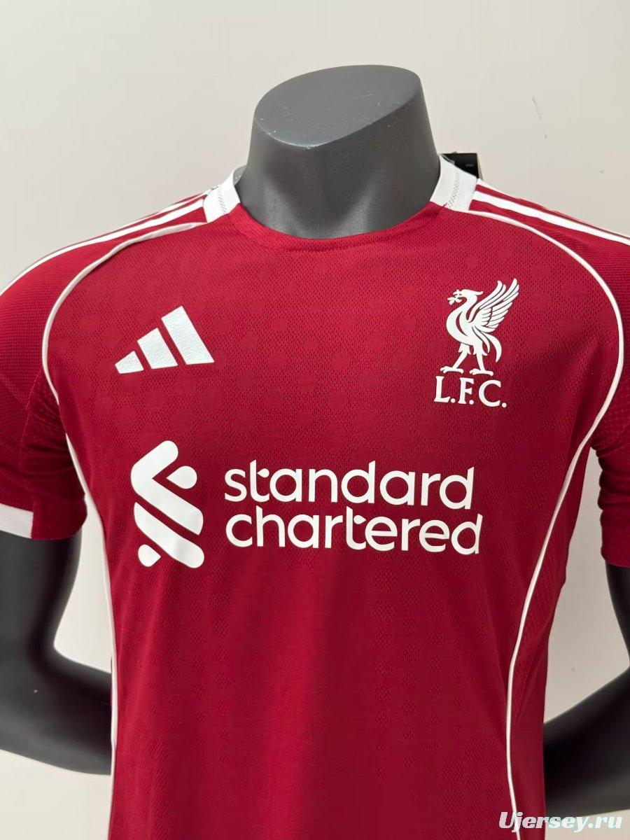 Player Version 25/26 Liverpool Home Jersey