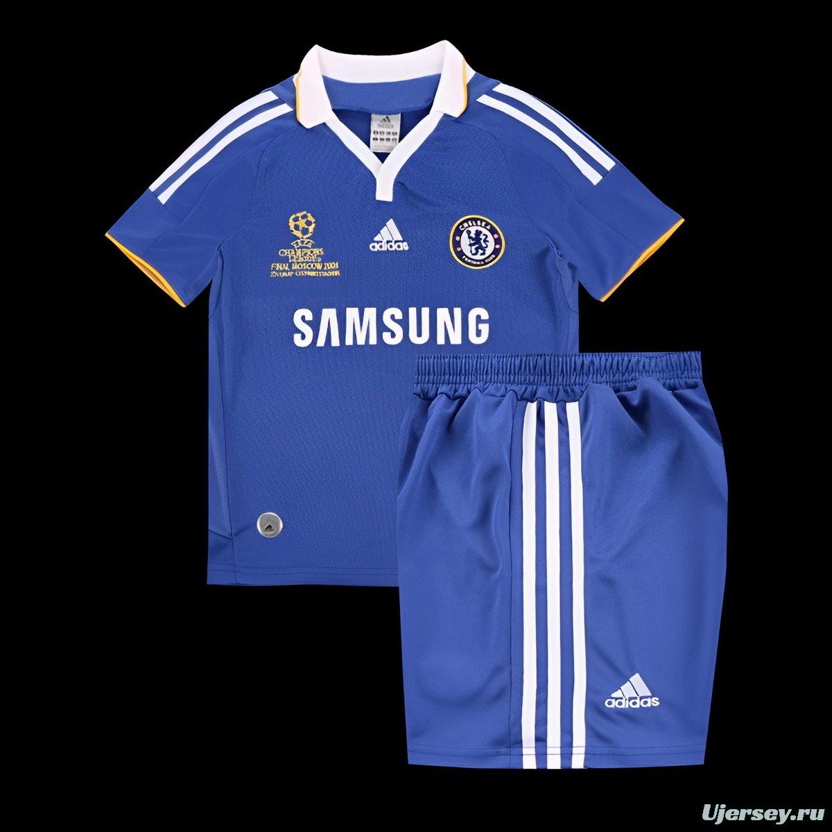 Retro Kids 07/08 Chelsea Home Champion Jersey