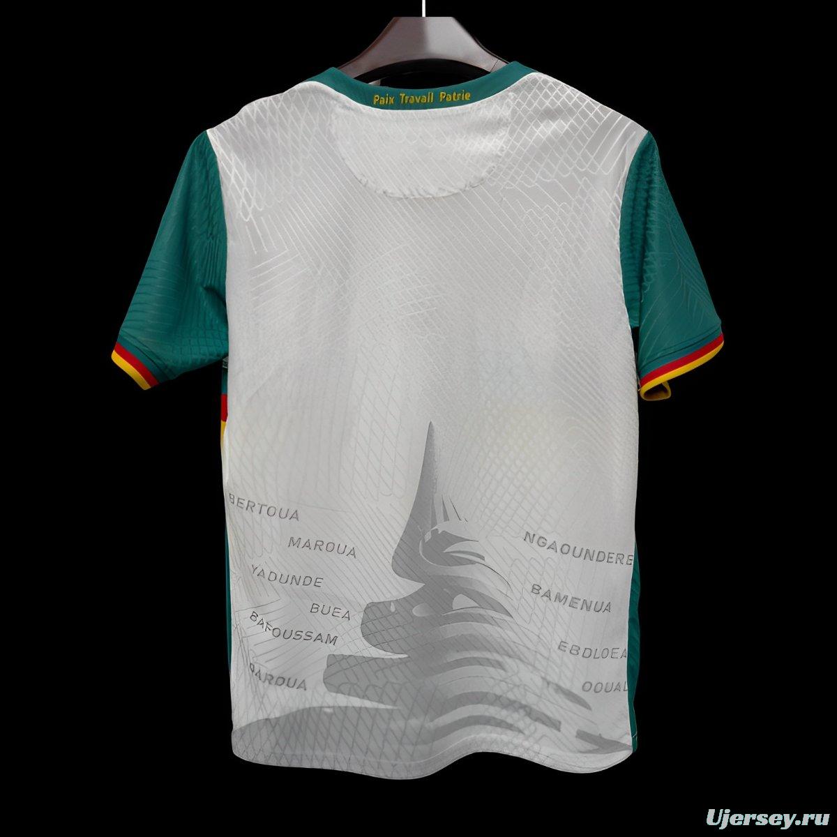 Player Version 2025 Cameroon Third White Jersey