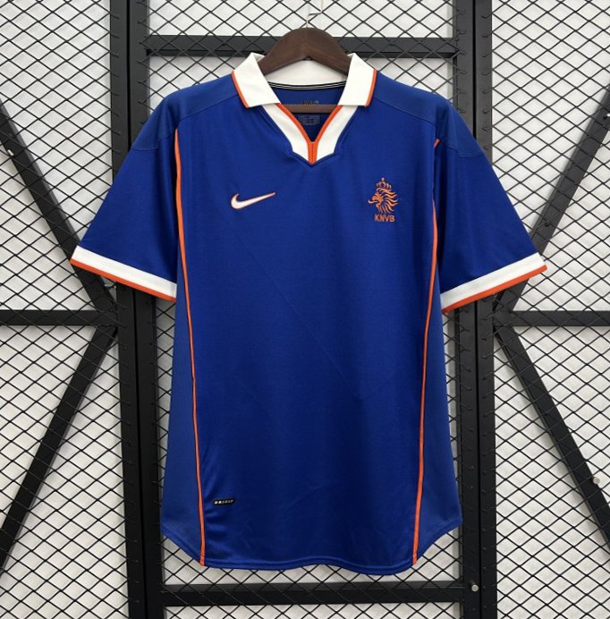 1998 Retro Netherlands Home Retro Jersey