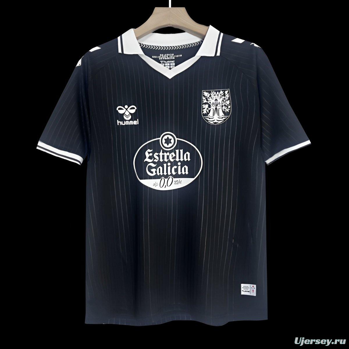 25/26 Celta Vigo 2025 Hummel "Olive Tree of 100 Years" Black Jersey