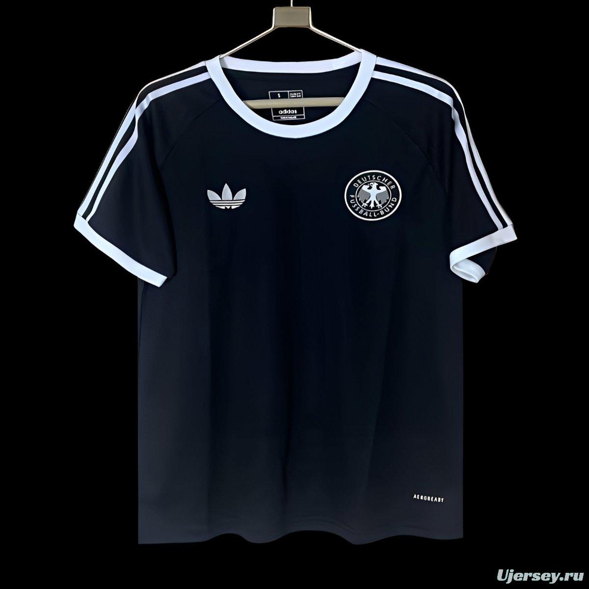 2025 Germany Adidas Original Black Jersey