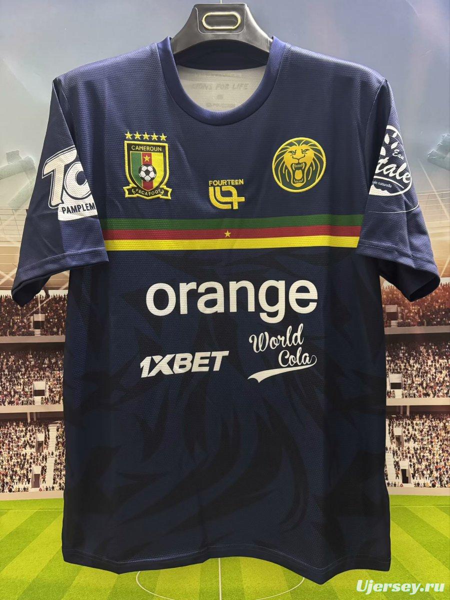 2025 Cameroon Navy Pre-Match Jersey