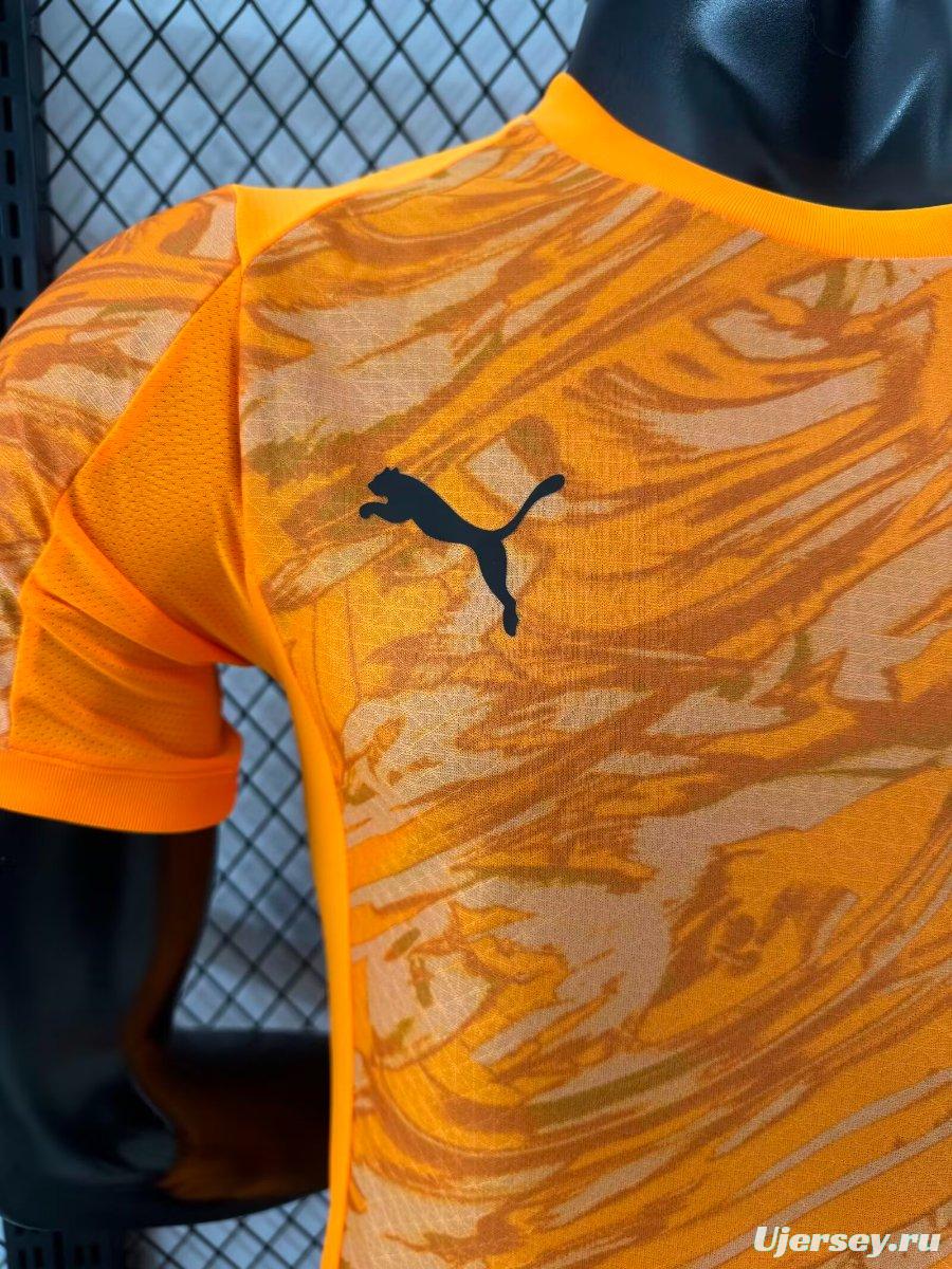 Player Version 25/26 AC Milan Goalkeeper Third Orange Jersey