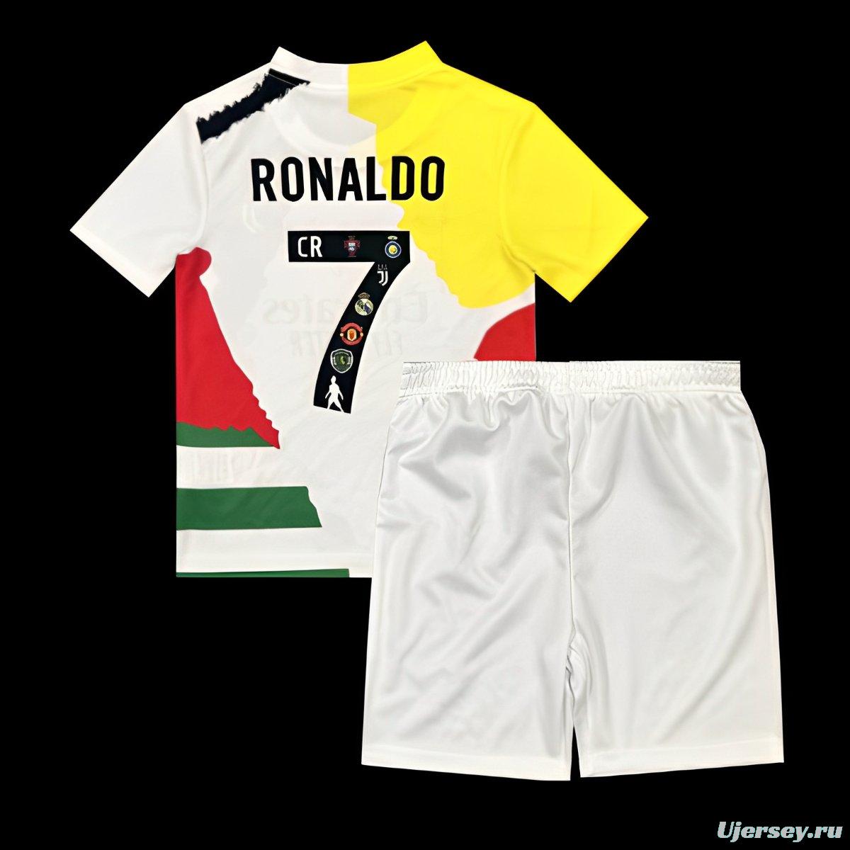 25/26 Kids Real Madrid Cristiano Ronaldo Special CR7 Jersey