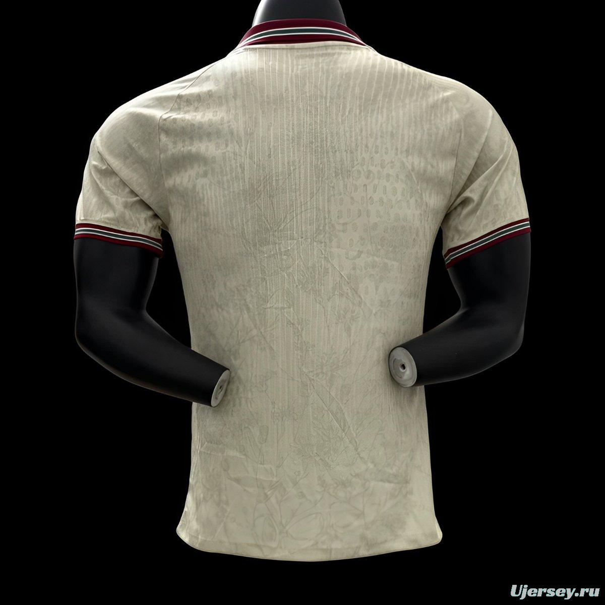 Player Version 25/26 Real Betis White with Green Central Stripe Jersey