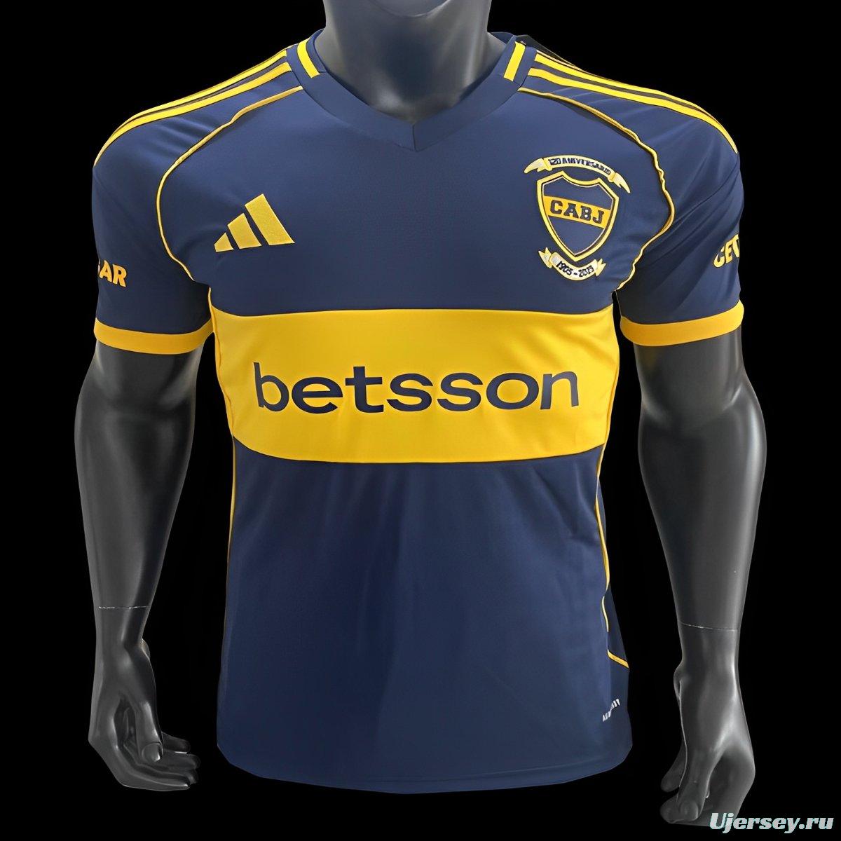 25/26 Boca Juniors 125Th Anniversary Jersey