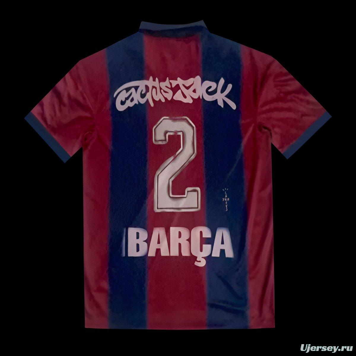 25/26 Barcelona Travis Scott Special Jersey