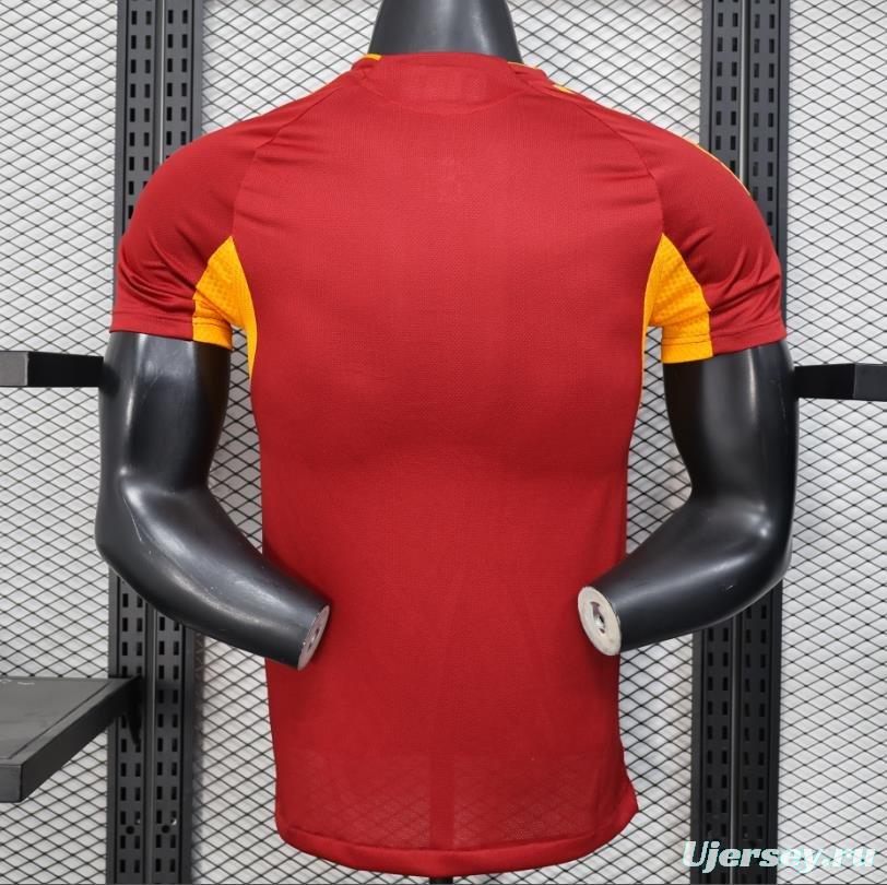 Player Version 25/26 Roma Home Jersey