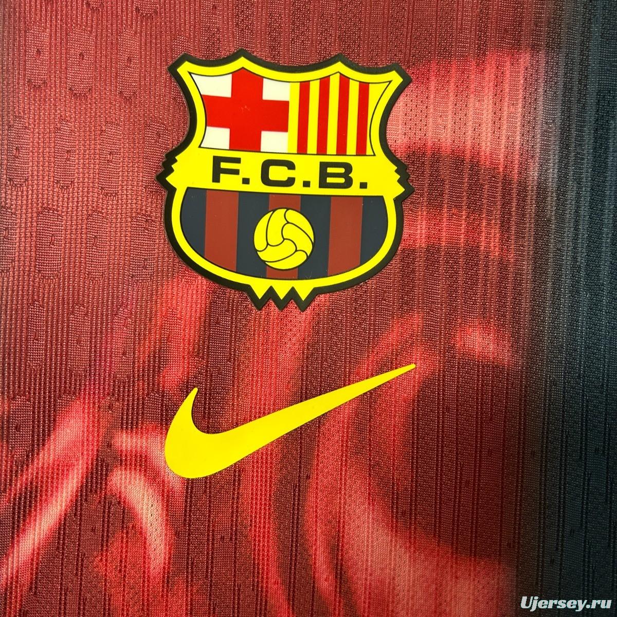 Player Version 25/26 Barcelona Travis Scott Special Jersey