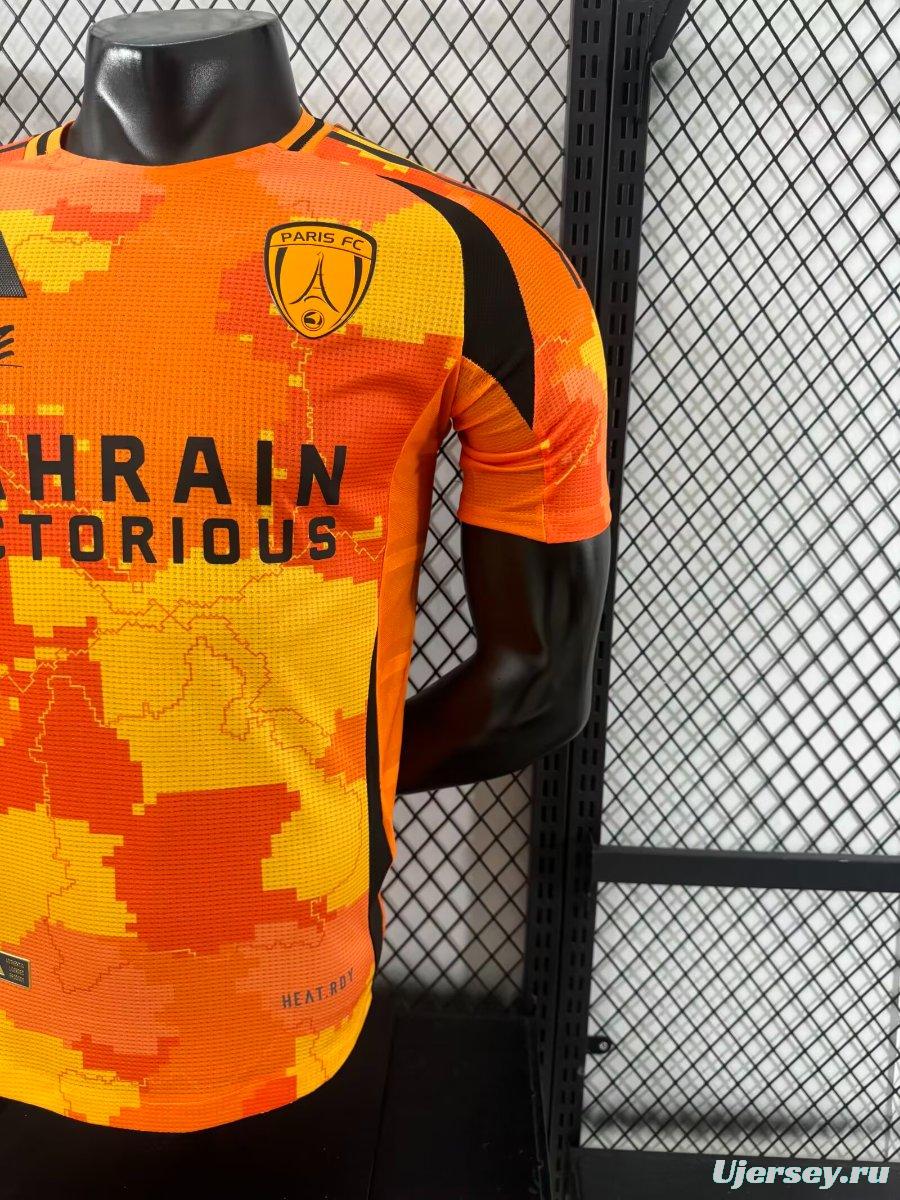 Player Version 25/26 PSG Third Orange Jersey