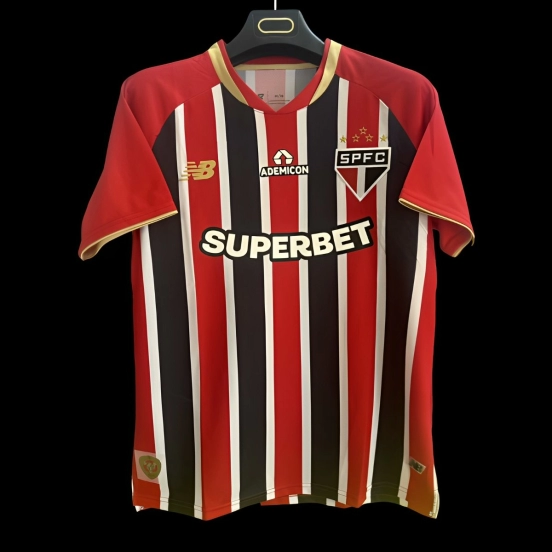 25/26 Sao Paulo Away Jeresy With Full Sponsors
