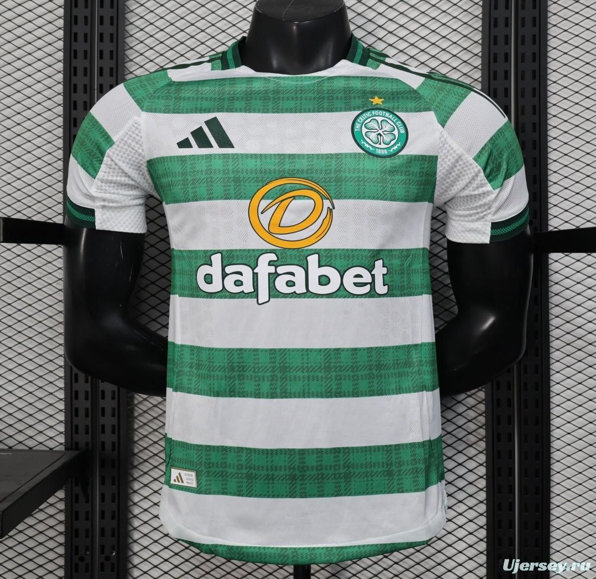 Player Version 25/26 Celtic Home Jersey