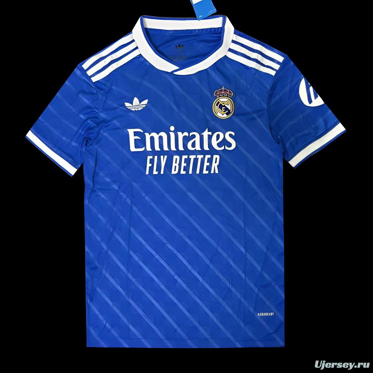 25/26 Real Madrid Third Blue Jersey
