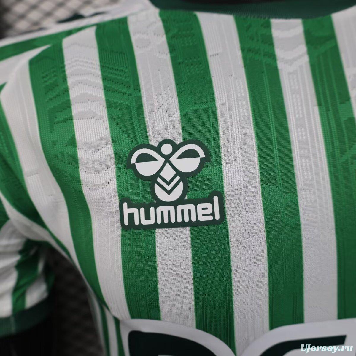 Player Version 25/26 Real Betis Home Jersey
