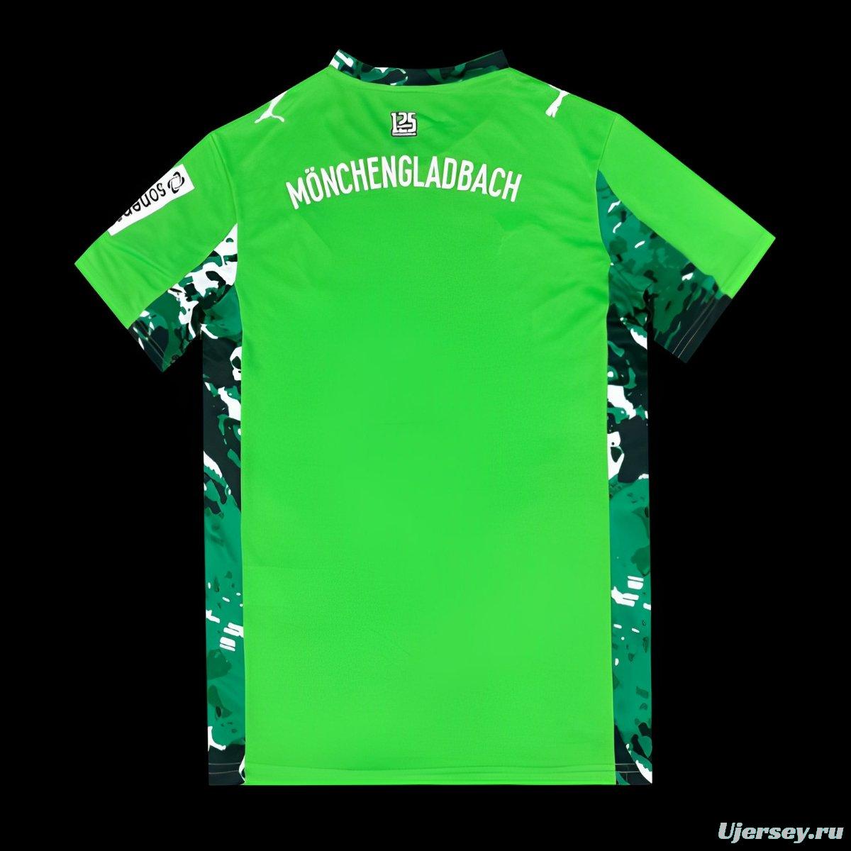 25/26 Borussia Mönchengladbach Away Green Jersey
