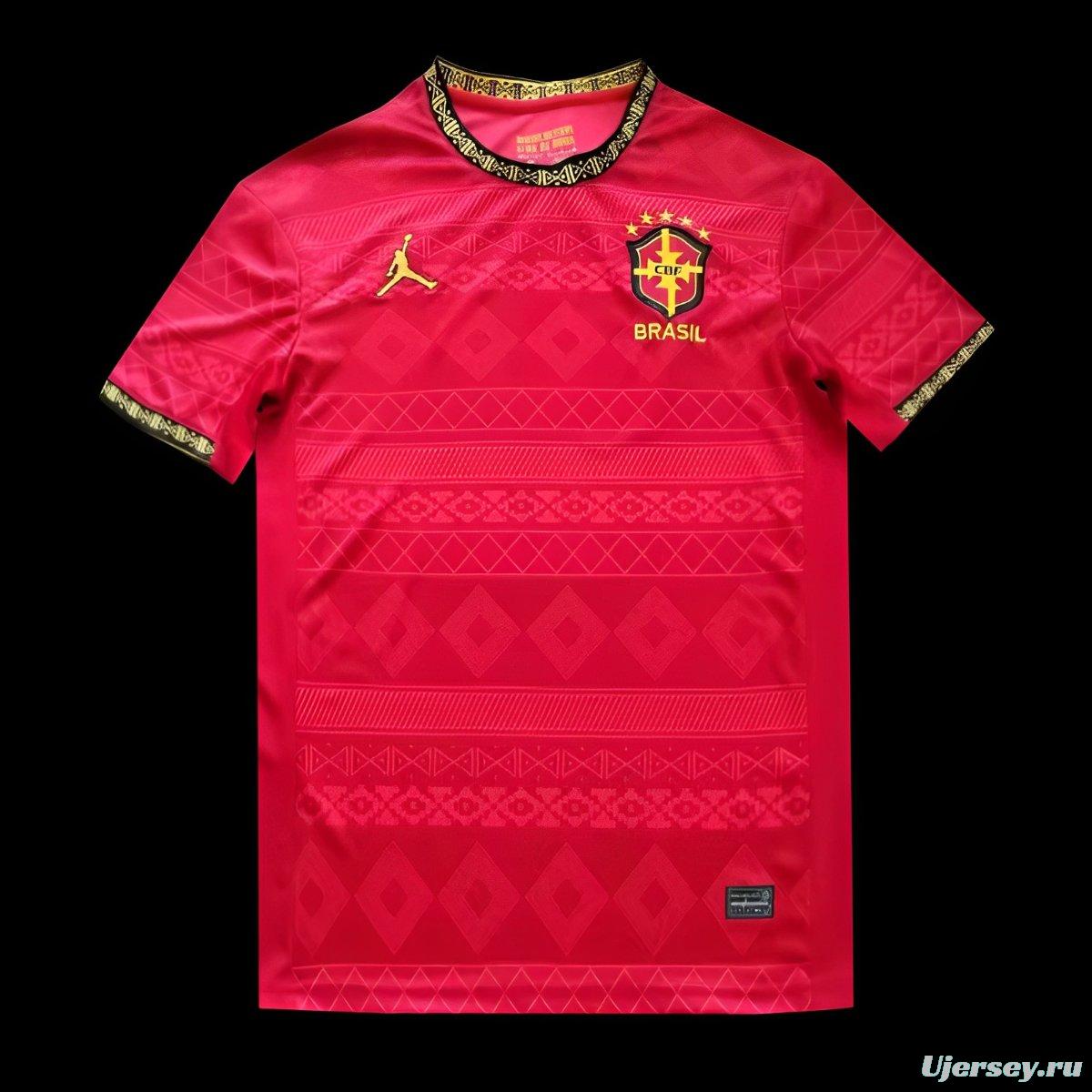 2025 Brazil Red Special Jersey