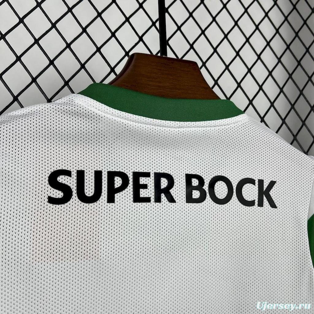 25/26 Kids Sporting Lisbon Home Jersey