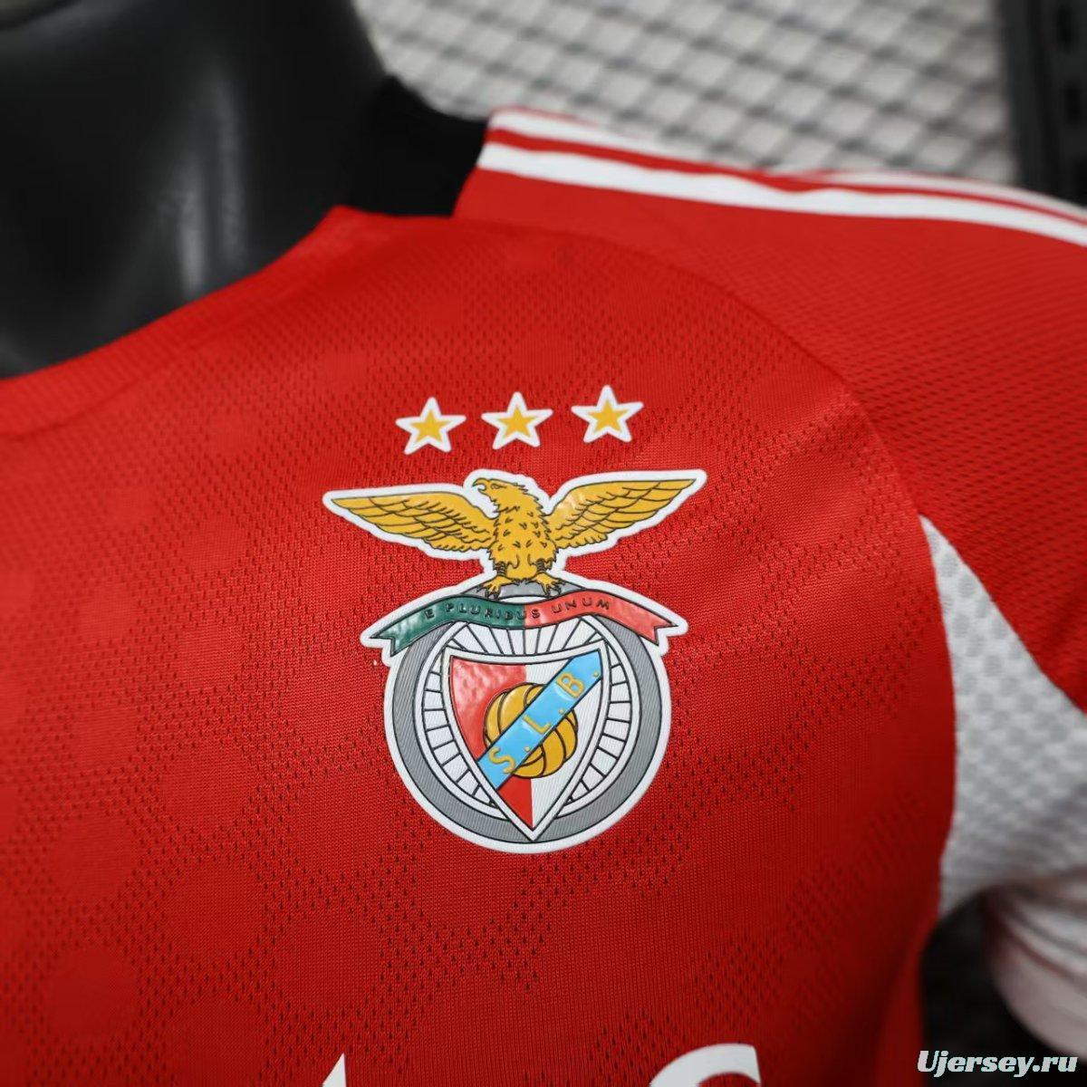 Player Version 25/26 Benfica Home Jersey