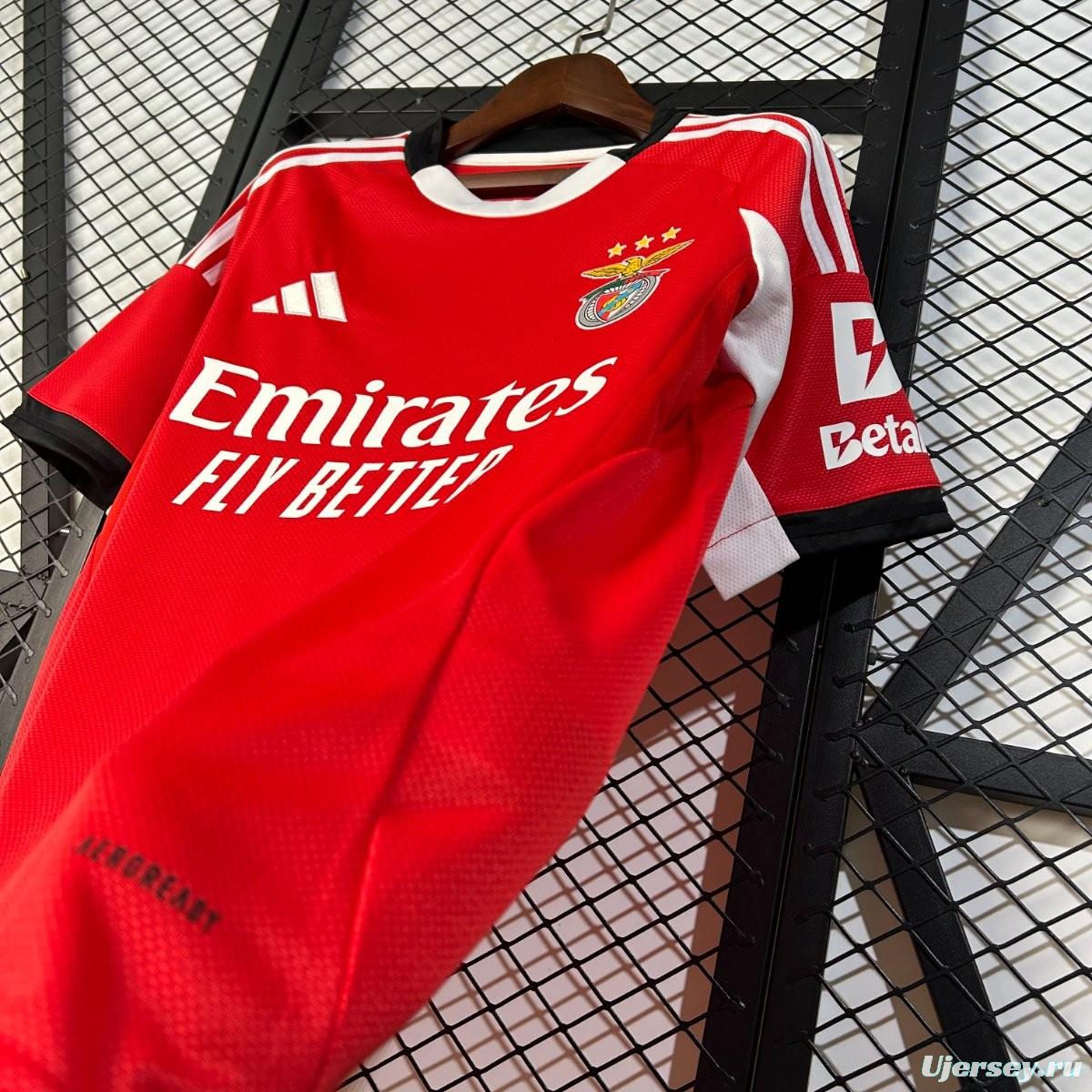 25/26 Benfica Home Jersey