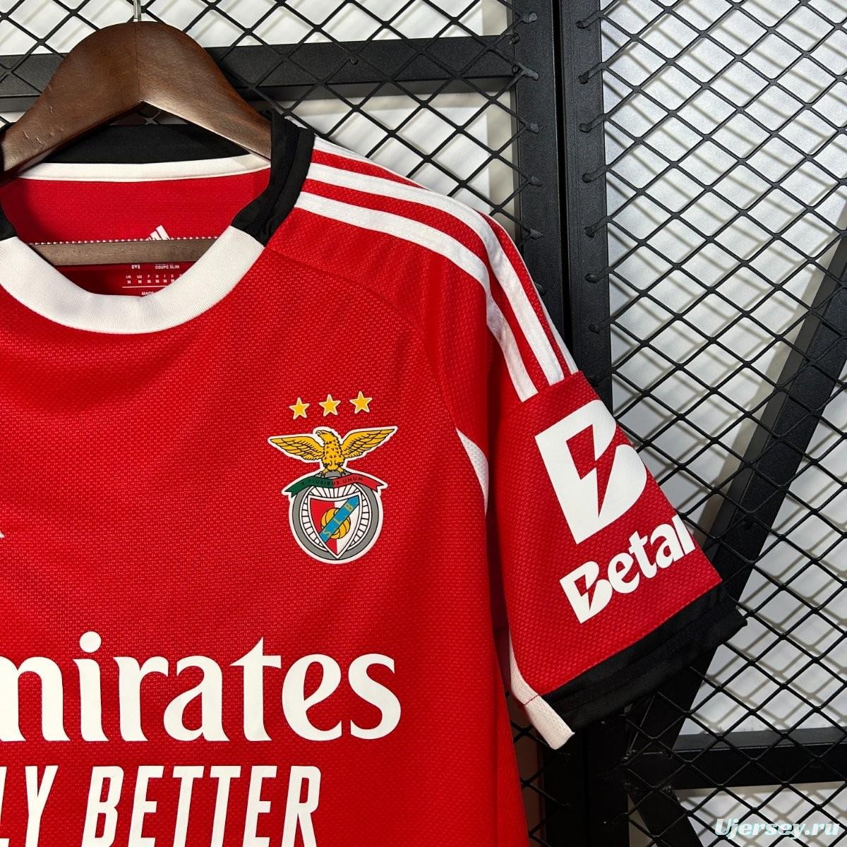 25/26 Benfica Home Jersey