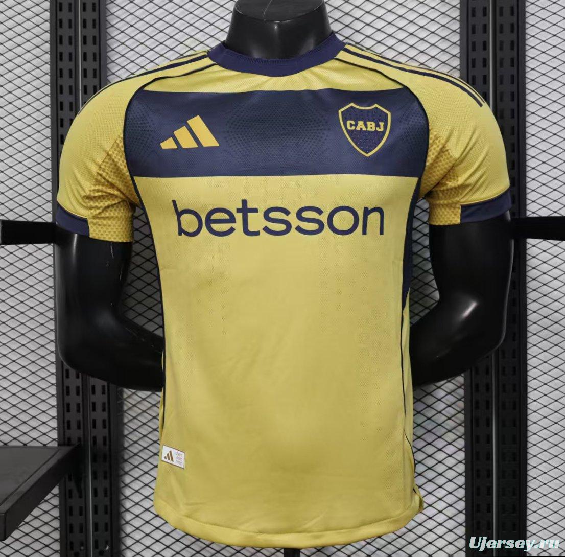Player Version 25/26 Boca Juniors Away Jersey
