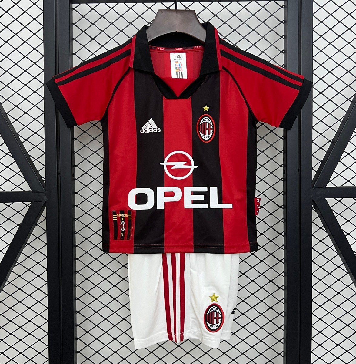 Retro 98/99 Kids AC Milan Home Size 16-28 Jersey