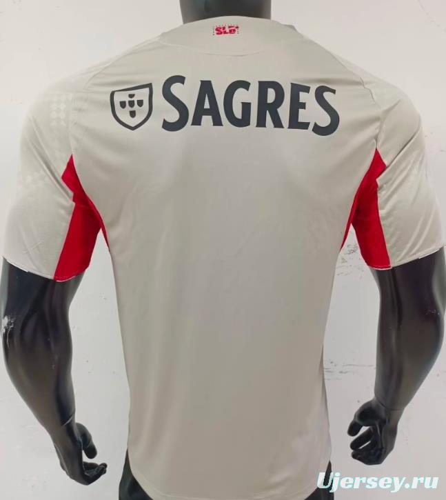 Player Version 25/26 Benfica Away Jersey