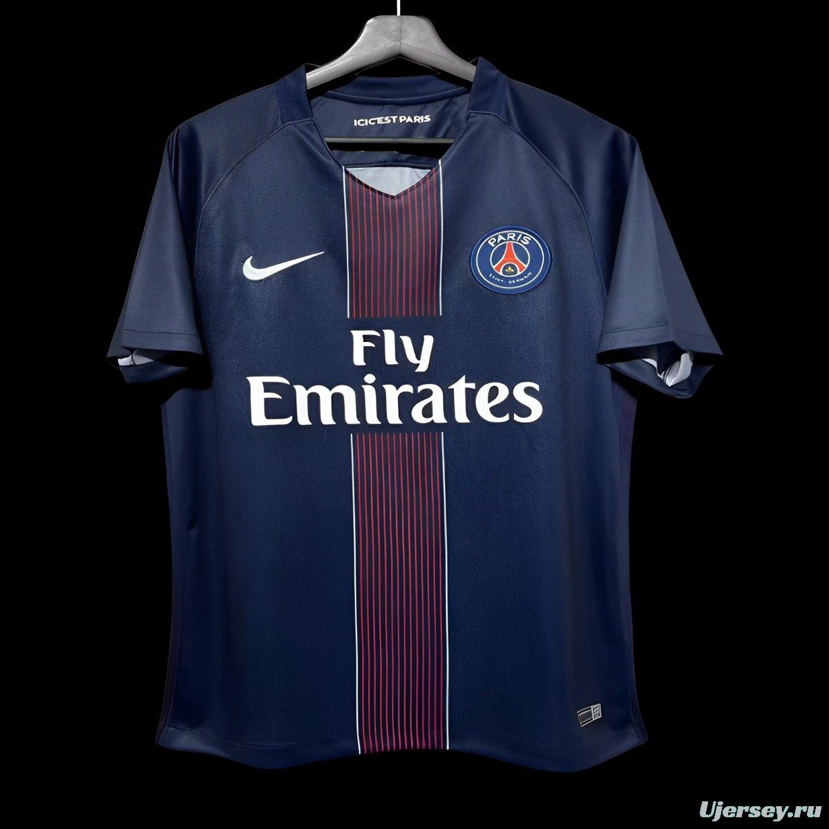 Retro 16/17 PSG Home Jersey